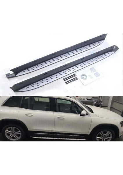 Mercedes Glb Uyumlu X247 Yan Basamak 2020-2023 Side Step Bmw Style