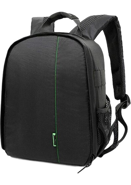 Dslr Fotoğraf Makinesi Kamera Çantası 25X15X34CM Açı Aktiviteleri Için Çok Yönlü Yeşil (Yurt Dışından)