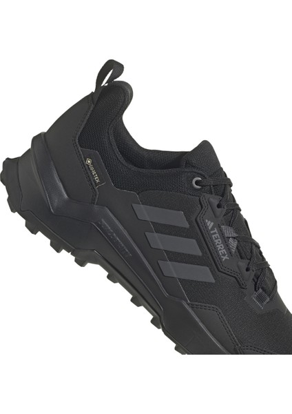 Adidas Siyah - Karbon Erkek Outdoor Ayakkabısı HP7395 Terrex Su Geçirmez Ax4 Gore-Tex Su Geçirmez Su Geçirmez