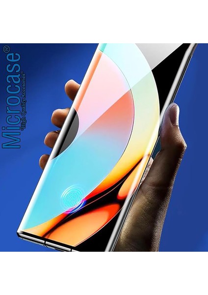Oneplus 12R / Oneplus Ace 3 3D Curved Tam Kaplayan Kavisli Tempered Cam Ekran Koruyucu - AL3282