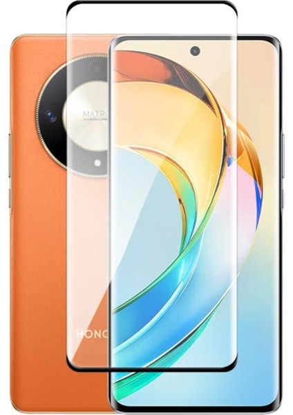 Honor X9B 5g / Honor Magic 6 Lite 3D Curved Tam Kaplayan Kavisli Tempered Cam Ekran Koruyucu - AL3282