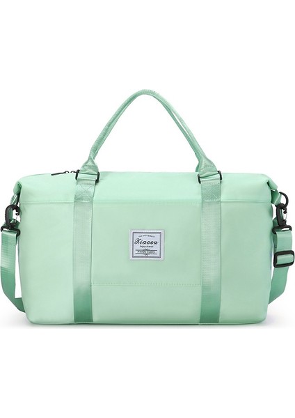 Kadınlar Için Nokta Büyük Kapasiteli Seyahat Çantası Kısa Mesafe Taşınabilir Büyük Kapasiteli Seyahat Çantası Crossbody Spor Spor Çantası Yoga (Yurt Dışından)