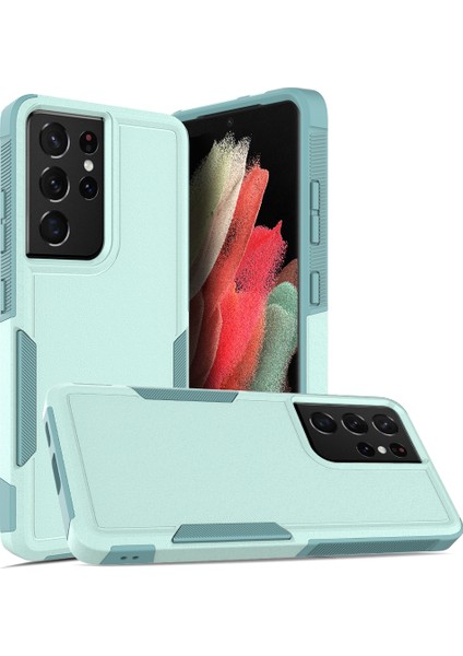 Pc + Tpu Telefon Kılıfı Samsung Galaxy S21 Ultra 5g (Yurt Dışından)