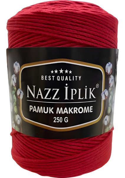 Pamuk Makrome El Örgü Ipi 250 gr