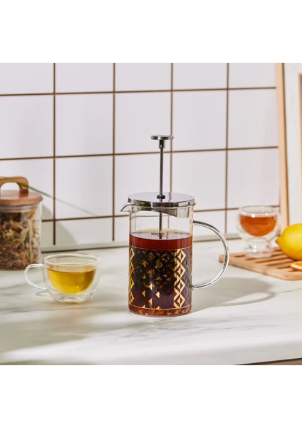 Game Borosilikat Cam French Press 600 ml