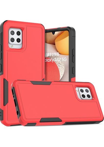 Samsung Galaxy A42 5g Için Pc + Tpu Telefon Kılıfı (Yurt Dışından)