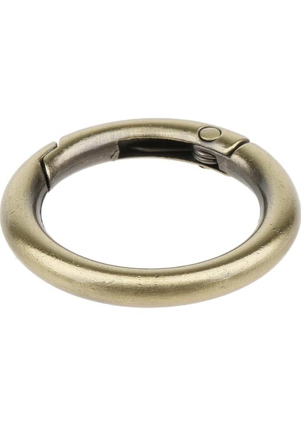5 Çinko Yuvarlak Karabinalar Yaylı 32MM (Yurt Dışından)