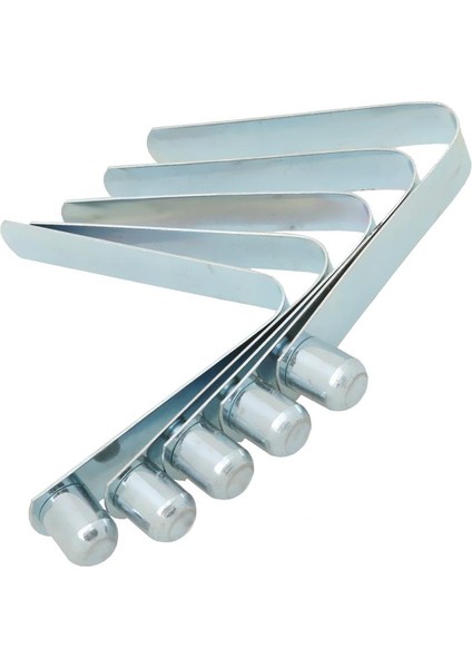 5 Yaylı Klips, Boş / 8mm x 10MM Sarı (Yurt Dışından)
