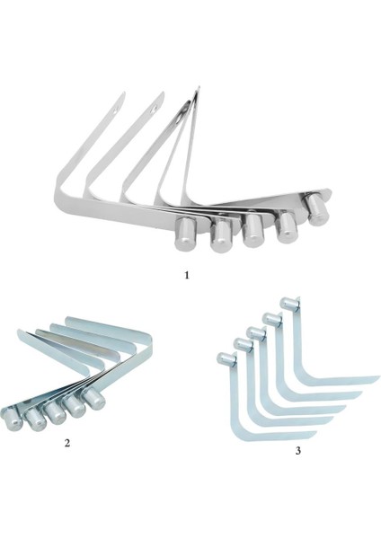 5 Yaylı Klips, Boş / 8mm x 10MM Sarı (Yurt Dışından)