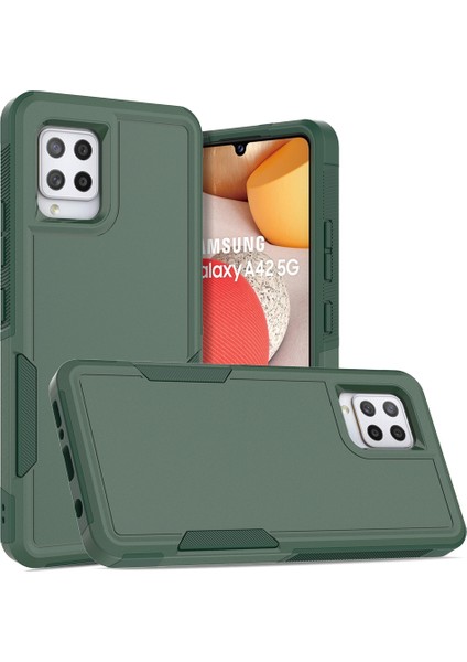 Samsung Galaxy A42 5g Için Pc + Tpu Telefon Kılıfı (Yurt Dışından)