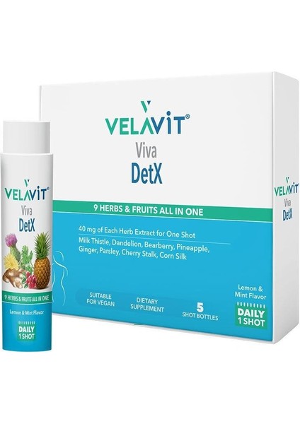 Viva Detx 5 Adet 40ml Şişe