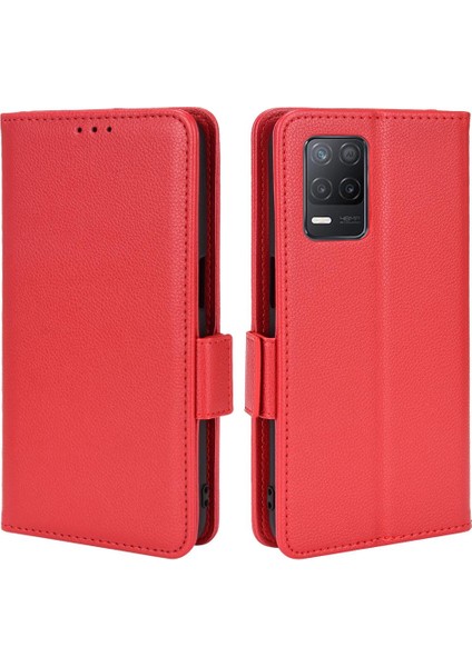 Realme 8 5g Pu Deri Manyetik Yan Toka Cüzdan Kart Yuvaları Için Kılıf (Yurt Dışından) fırsatları