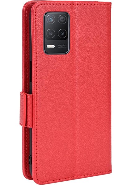 Realme 8 5g Pu Deri Manyetik Yan Toka Cüzdan Kart Yuvaları Için Kılıf (Yurt Dışından) indirimleri
