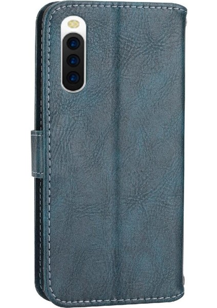 Sony Xperia 10 V Için Flip Case Manyetik Kapatma Kart Tutucu Pu Deri (Yurt Dışından)