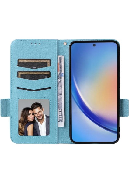 Samsung Galaxy A35 5g Manyetik Yan Toka Pu Deri Cüzdan Kart (Yurt Dışından) indirimleri