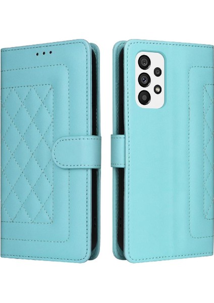 Samsung Galaxy A73 5g Için Flip Case Cüzdan Deri Kılıf Basit Iş (Yurt Dışından)