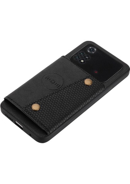 Cüzdan Kılıf Için Xiaomi Poco X4 Pro 5g Kickstand Darbeye Koruyucu Kılıf (Yurt Dışından) indirimleri