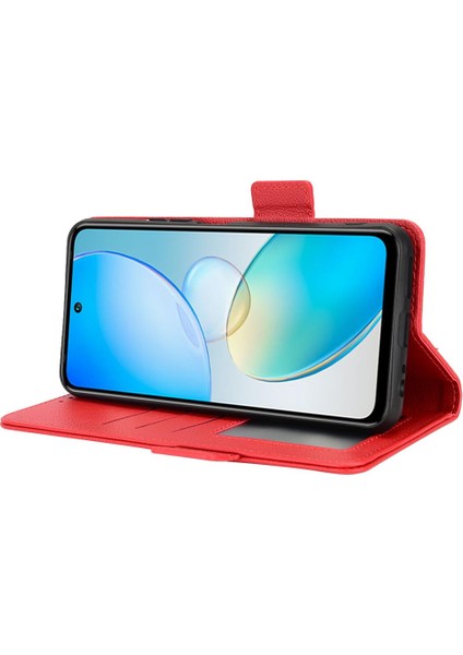 Infinix Sıcak 12 Manyetik Yan Toka Cüzdan Pu Deri Kart Yuvaları Için Kılıf (Yurt Dışından) indirimleri