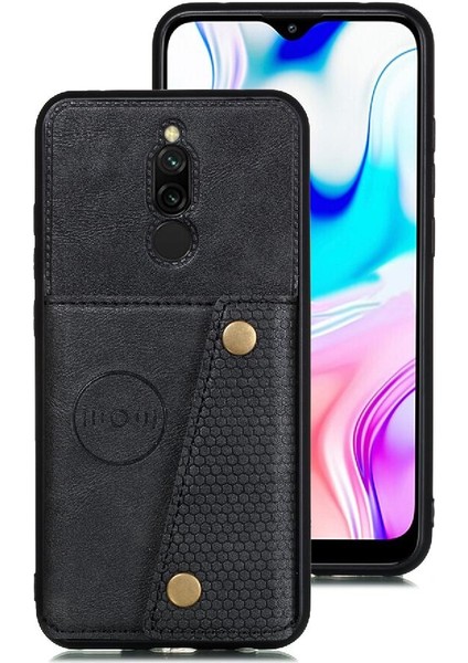 Cüzdan Durumda Xiaomi Redmi 8 Darbeye Koruyucu Kart Tutucu Buit (Yurt Dışından)