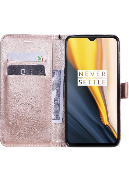 Oneplus 6t Için Flip Case Pu Deri Darbeye Kapak ile Kickstand Çevirin (Yurt Dışından)