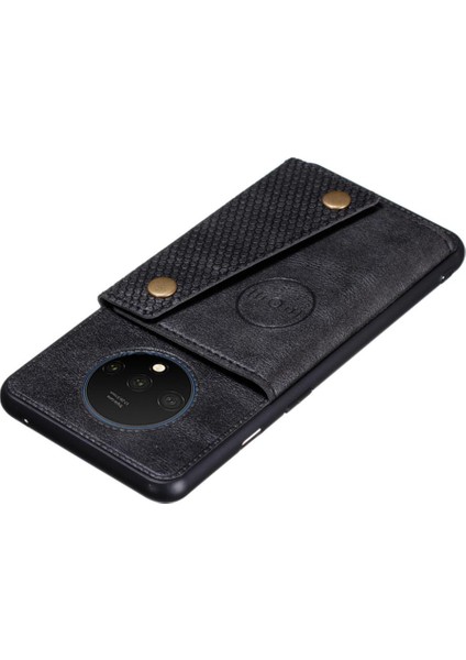 Oneplus 7t Cüzdan Kılıf Için Cüzdan Kılıf Kickstand Darbeye Koruyucu In (Yurt Dışından) modelleri