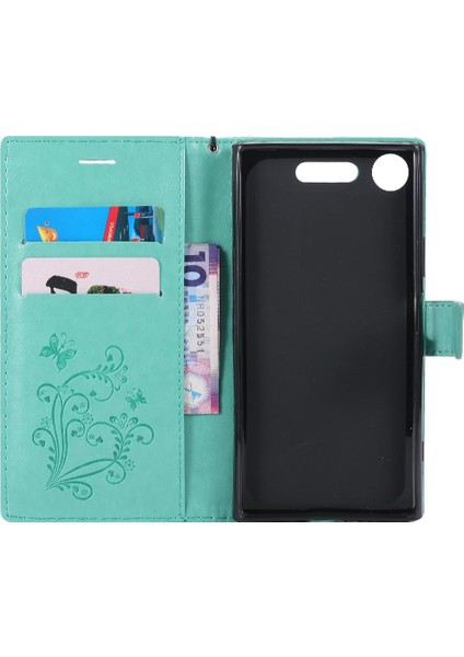 Sony Xperia Xperia Için Kart Yuvası Standı ile Flip Case Kickstand Pu (Yurt Dışından) indirimleri