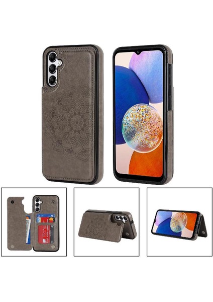 Samsung Galaxy A35 5g Flip Darbeye Pu Için Kart Tutucu Kılıf ile Cüzdan (Yurt Dışından)