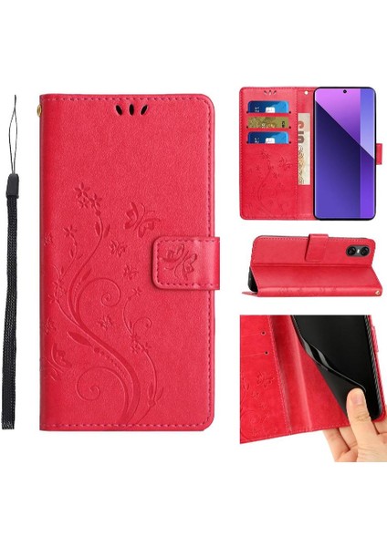 Sony Xperia 10 Vı Için Filp Durumda Bilek Kayışı Manyetik Kapatma Kickstand Pu (Yurt Dışından)