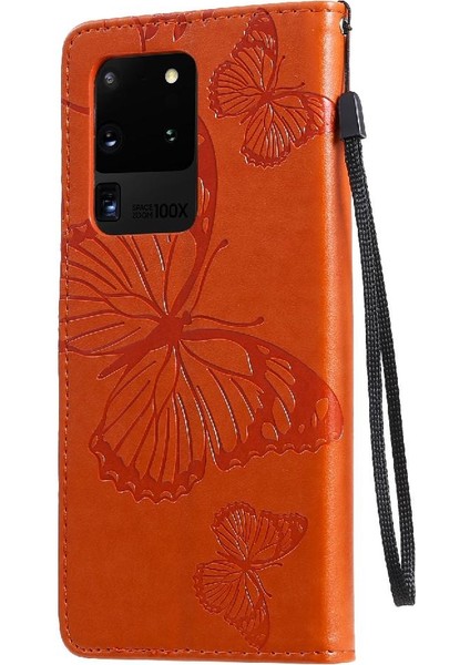 Samsung Galaxy S20 Ultra Manyetik Kapak Pu Deri Flip Kickstand (Yurt Dışından) fiyatları