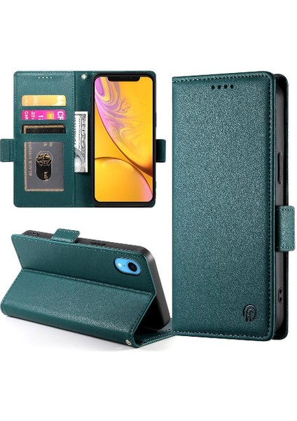 IPhone Xr Cüzdan Flip Günlük Kullanım Kartvizit Yuvaları Için Flip Case (Yurt Dışından)