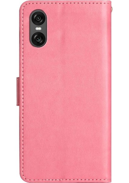 Sony Xperia 10 Vı Için Filp Durumda Bilek Kayışı Manyetik Kapatma Kickstand Pu (Yurt Dışından) indirimleri