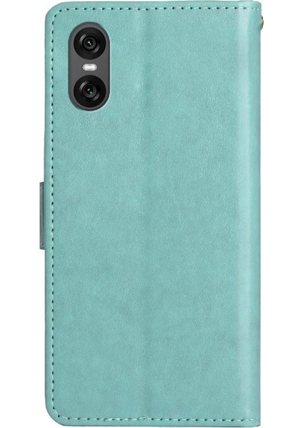 Sony Xperia 10 Vı Için Filp Durumda Bilek Kayışı Manyetik Kapatma Kickstand Pu (Yurt Dışından) indirimleri