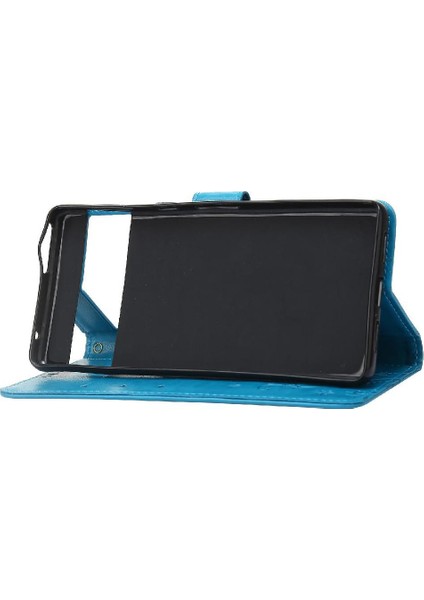 Google Pixel 7 Pro Manyetik Kapatma Kickstand Kart Tutucu Pu Için Filp Durumda (Yurt Dışından)