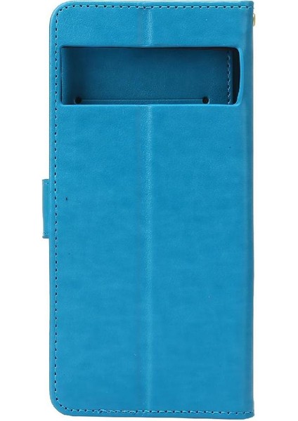 Google Pixel 7 Pro Manyetik Kapatma Kickstand Kart Tutucu Pu Için Filp Durumda (Yurt Dışından)