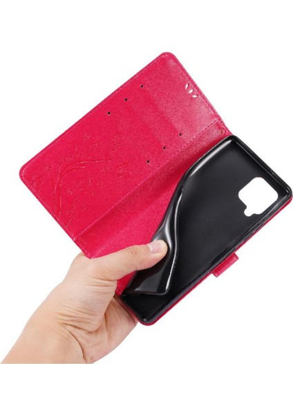 Samsung Galaxy Filp 5g Için Filp Durumda Kart Tutucu Kickstand Bilek Kayışı Pu (Yurt Dışından)