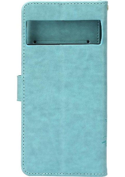 Google Pixel 7 Pro Manyetik Kapatma Kickstand Kart Tutucu Pu Için Filp Durumda (Yurt Dışından)