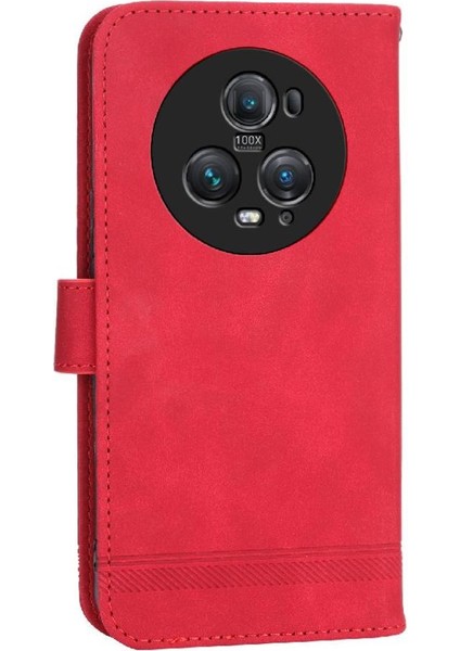 Onur Sihirli 5 Pro Için Flip Case Nakit Cep Bileklik Kart Yuvaları Manyetik (Yurt Dışından)