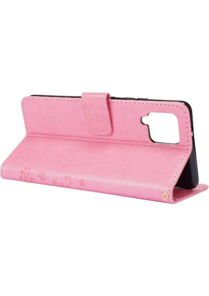 Samsung Galaxy Filp 5g Için Filp Durumda Kart Tutucu Kickstand Bilek Kayışı Pu (Yurt Dışından)