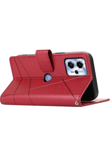 Motorola Moto Motorola Şok Emici Üç Kart Yuvaları Kickstand Için Flip Case (Yurt Dışından)