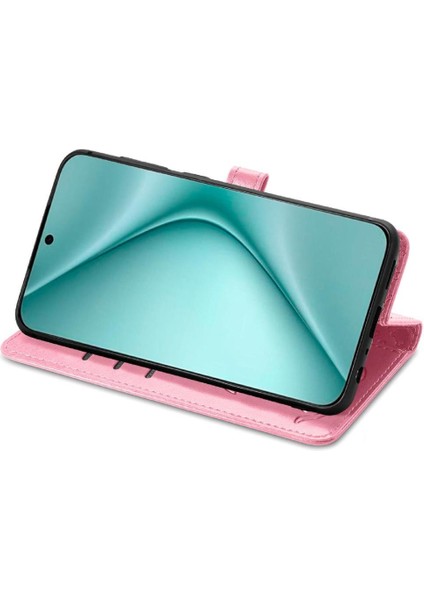 Huawei Pura 70 Pro Için Flip Case Kısa Kayış Karikatür Hayvanlar Darbeye (Yurt Dışından)