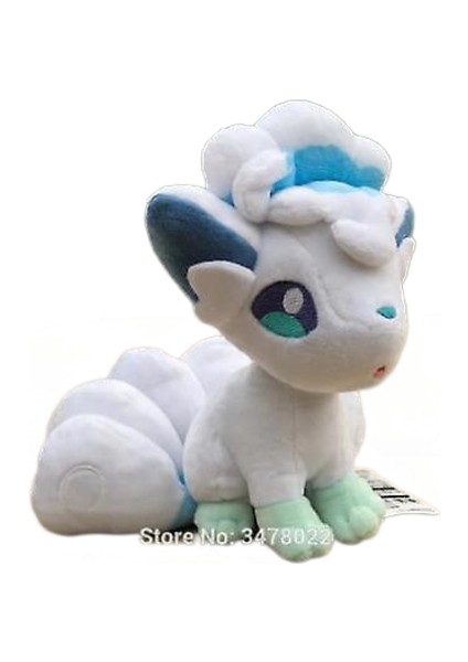 8.5 "güzel Alola Vulpix Peluş Oyuncak Sun Ay Altı Kuyrukları Dolması Hayvan Yumuşak Bebek (Yurt Dışından)