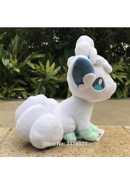 8.5 "güzel Alola Vulpix Peluş Oyuncak Sun Ay Altı Kuyrukları Dolması Hayvan Yumuşak Bebek (Yurt Dışından)