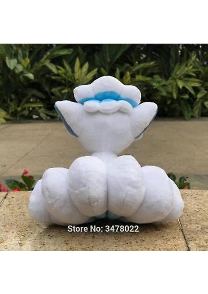 8.5 "güzel Alola Vulpix Peluş Oyuncak Sun Ay Altı Kuyrukları Dolması Hayvan Yumuşak Bebek (Yurt Dışından)