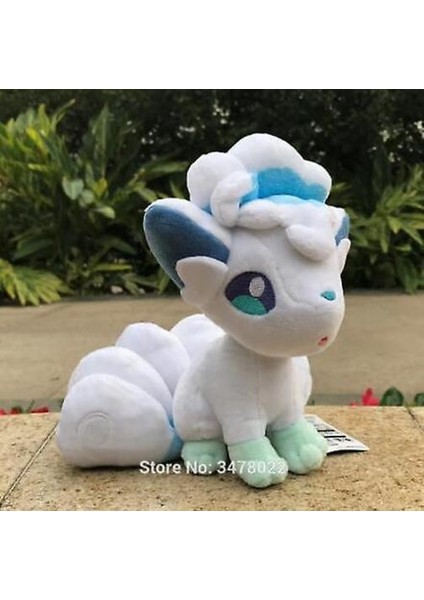 8.5 "güzel Alola Vulpix Peluş Oyuncak Sun Ay Altı Kuyrukları Dolması Hayvan Yumuşak Bebek (Yurt Dışından)