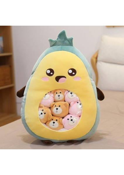 40 cm Sevimli Peluş Avokado Oyuncak Yastık Meyve Çocuk Oyuncak Kawaii Doğum Günü Hediyeleri | Peluş Yastıklar (Yurt Dışından) fiyatları