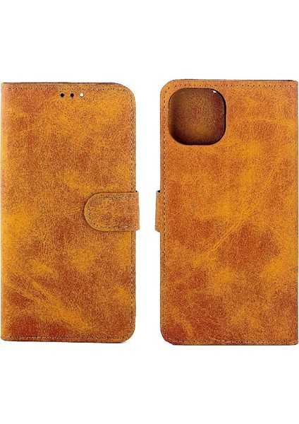 IPhone 14 Için Filp Durumda Artı Manyetik Kapatma Tam Koruma Kartı Tutucu (Yurt Dışından)