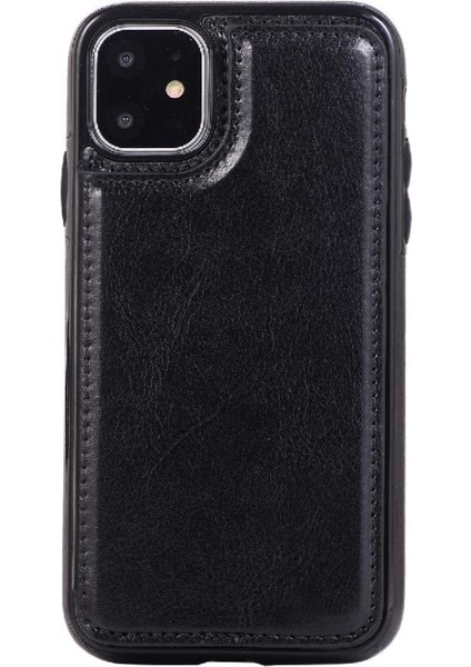 Kart Tutucu Çift ile IPhone 11 Pu Deri Kickstand Için Cüzdan Kılıf (Yurt Dışından) indirimleri