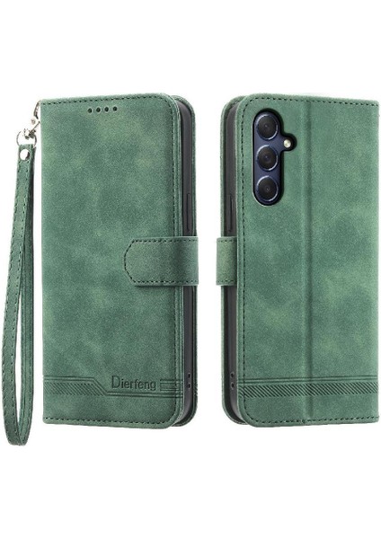 Samsung Galaxy M54 Kart Yuvaları Manyetik Kapatma Bileklik Için Flip Case (Yurt Dışından) fırsatları