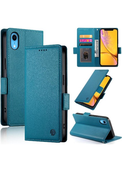 IPhone Xr Cüzdan Flip Günlük Kullanım Kartvizit Yuvaları Için Flip Case (Yurt Dışından)