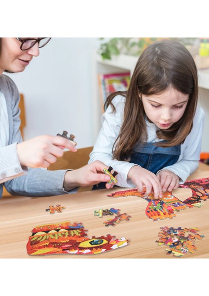 Mideer 280 Adet Bilmecenin Çocuk Zeka Dinozor Bulmaca Kağıt Erken Eğitim Oyuncaklar Oyuncaklar Çocuklar Için Boys 3 7y | Bulmacalar (Turuncu) (Yurt Dışından)